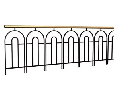 Fence 08 3D model