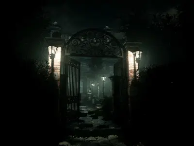 UE4-UE5 Psychiatric hospital package Modular V01 Updated 004 Low-poly 3D model