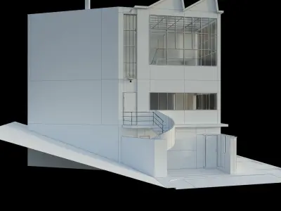 1922y Maison atelier Ozenfant 3D model