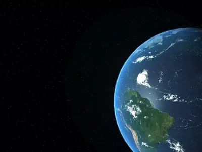 Earth 3d max corona rander 3D model