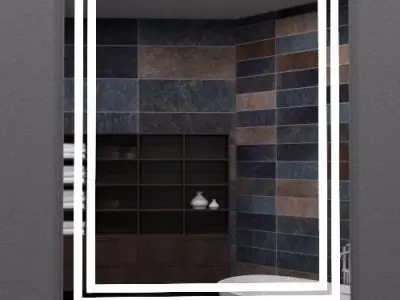 Illuminated Mirror 22 3D model