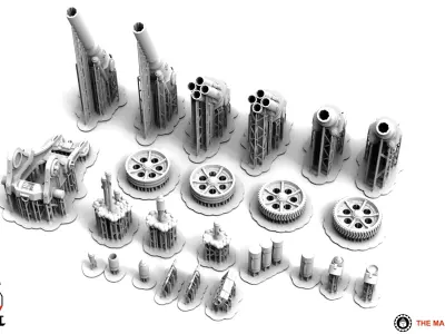 Valour Korps - Light Artillery 3D print model