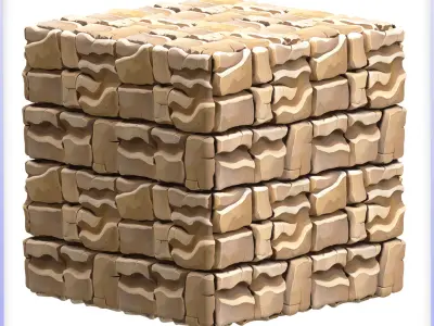 Stylized Tile Seamless Texture Texture order