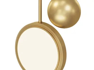 pendulum wall light by luxdeco 3D model