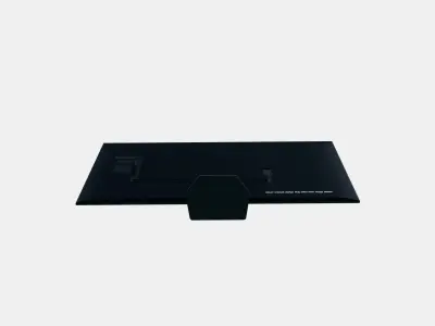 85 Samsung QE85Q80C Low-poly 3D model