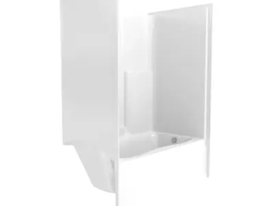 Oasis STYLLIS SERIES TUB  SHOWER 3D model