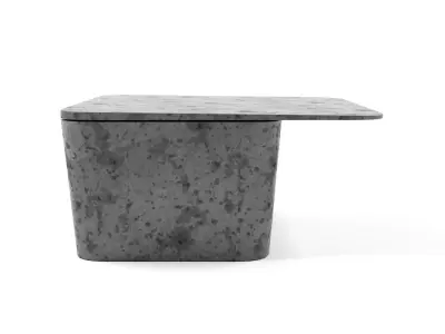 Tao Cocktail Table Square Low-poly 3D model