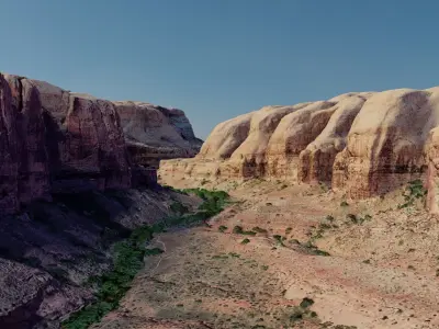  Canyons Junction Landscape 3D model