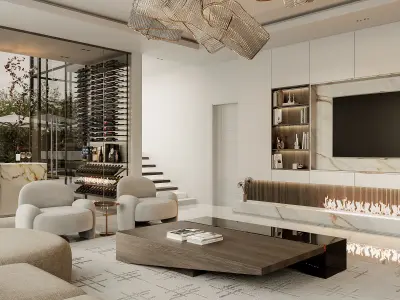 Interior Modern House 3D model