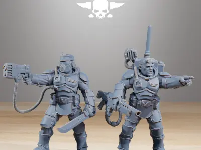 Vaskar Commandos 3D print model