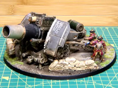 Exalted Scions - Heavy Fire Team 3D print model