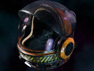 Space Helmet 3D model purchase