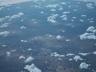 Kitchener Canada City Landscape 3D Model 3D model