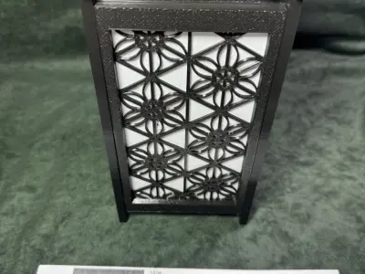 Kumiko Japanese Shoji Lantern - Ume 3D print model