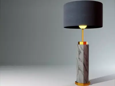 Light Lamp Model Low-poly 3D model
