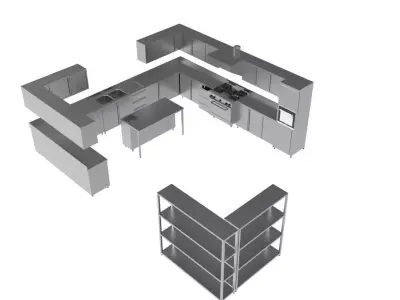 KITCHEN 67 3D model
