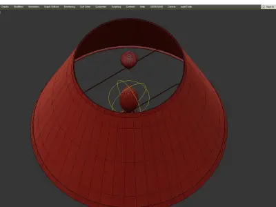 Chelsea House Malachite Beaker Table Lamp Low-poly 3D model