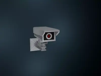 Surveillance Camera 3D model