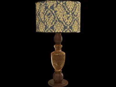 Lamp table Free 3D model