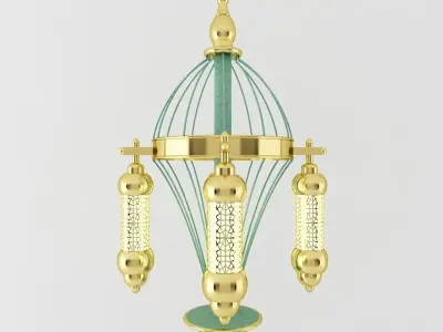 Street lighting 3D model