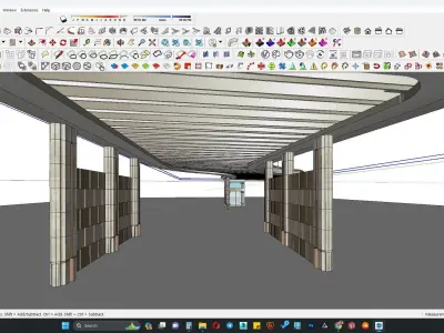 Gate house 3d model 3D model purchase