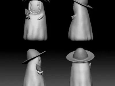 Kaonashi Spirited Away 3D print model