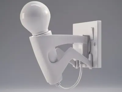 Suicide Bulb 3D model