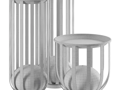 Estiluz BOLS Floor lamp 3D model