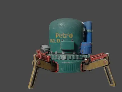 robot Petro 3D model
