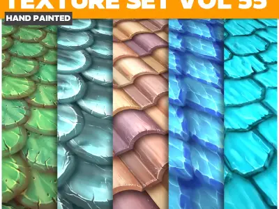 Roof Vol 55 - Game PBR Textures Texture