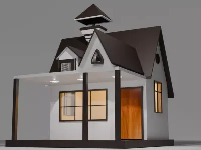 House Model Simple 3D model