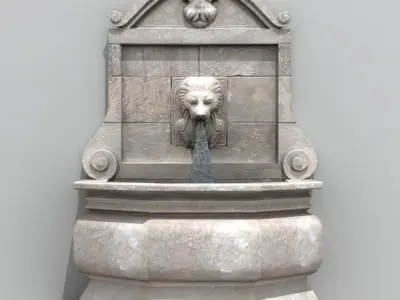 Fountain 02 3D model