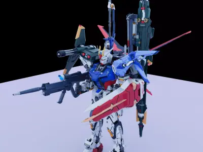 Gundam GATX105 3D model