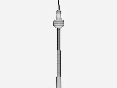  TV tower 3D model