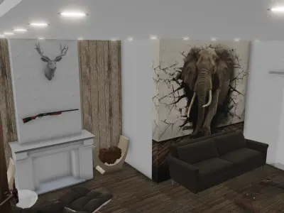 country house 3D model