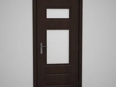CGAxis Door 3D model