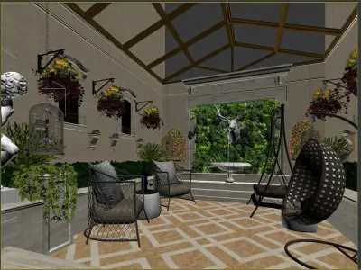 Garden  3D model