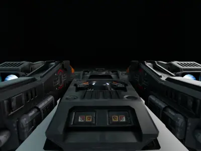 Alien Spaceship  3D model