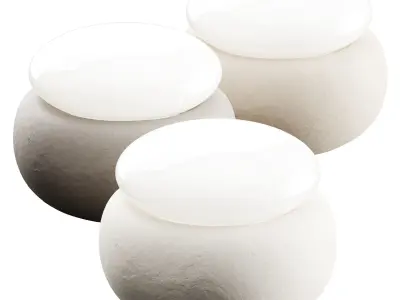 Table lamp Rosa 3D model
