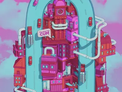 Penisylvania - Weekly 3D Render 02 3D Model 3D model