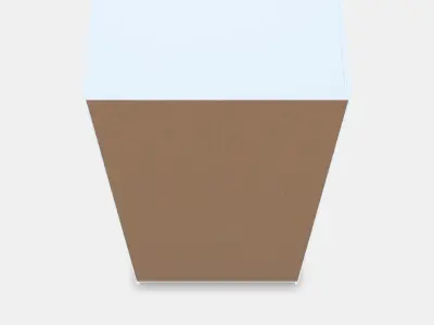 PAX Wardrobe frame 8 Low-poly 3D model