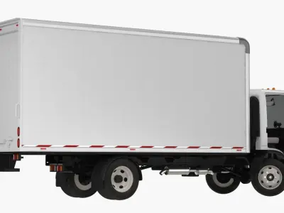  Box Truck Isuzu NPR 2018 