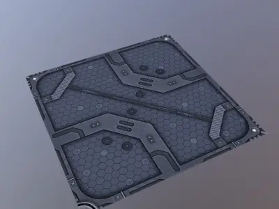 Sci-Fi Floor 01 Texture