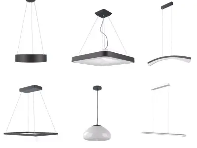Led Light Collection 3D Model Pack
