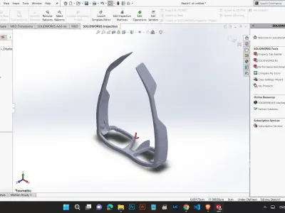 Black Ray Ban Smart Glasses Dark Grey 3D model for printing 3D print model
