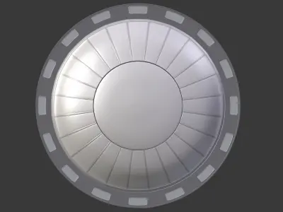 Dome - Mall - Stadium - Complex  -- Exterior Low-poly 3D model