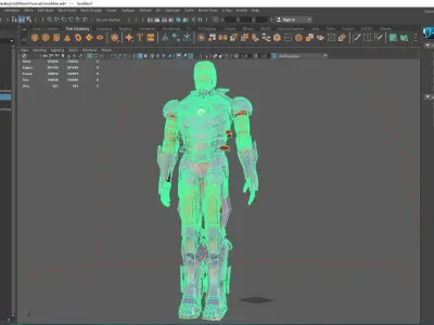 Iron Man 2020 3D model