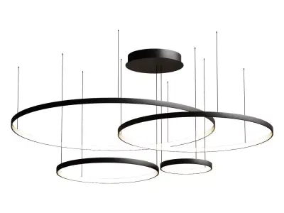 Creative Hanging Lamp Dining Room Restaurant Nordic  3D model