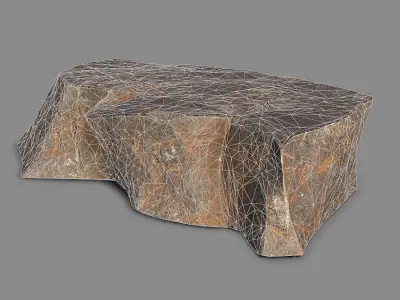Mountain Rock 04 Low-poly 3D model purchase