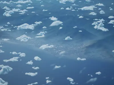 Dili Timor-Leste City Landscape 3D Model 3D model